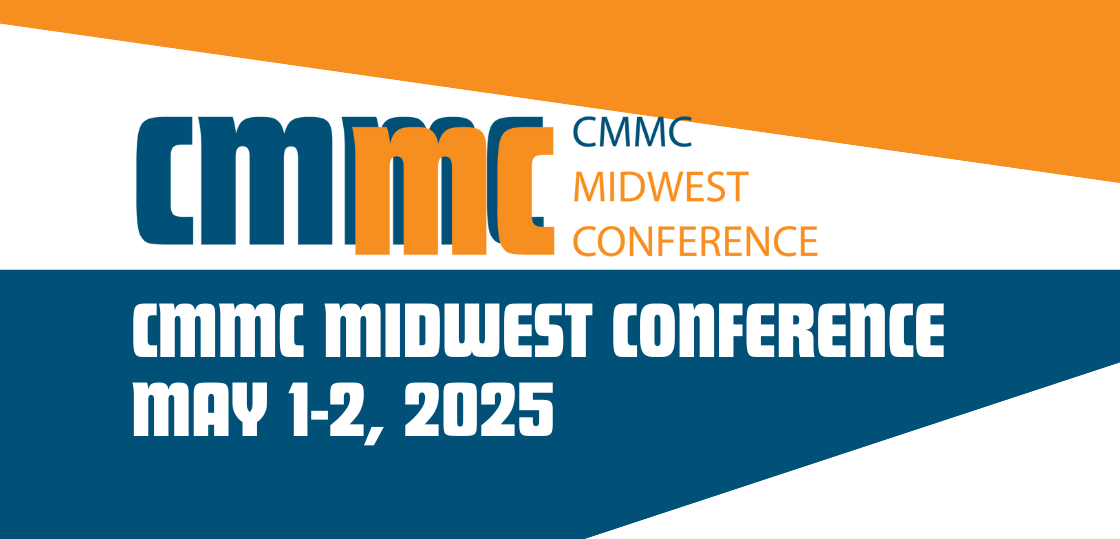 CMMC midwest conference May 1-2, 2025 event banner