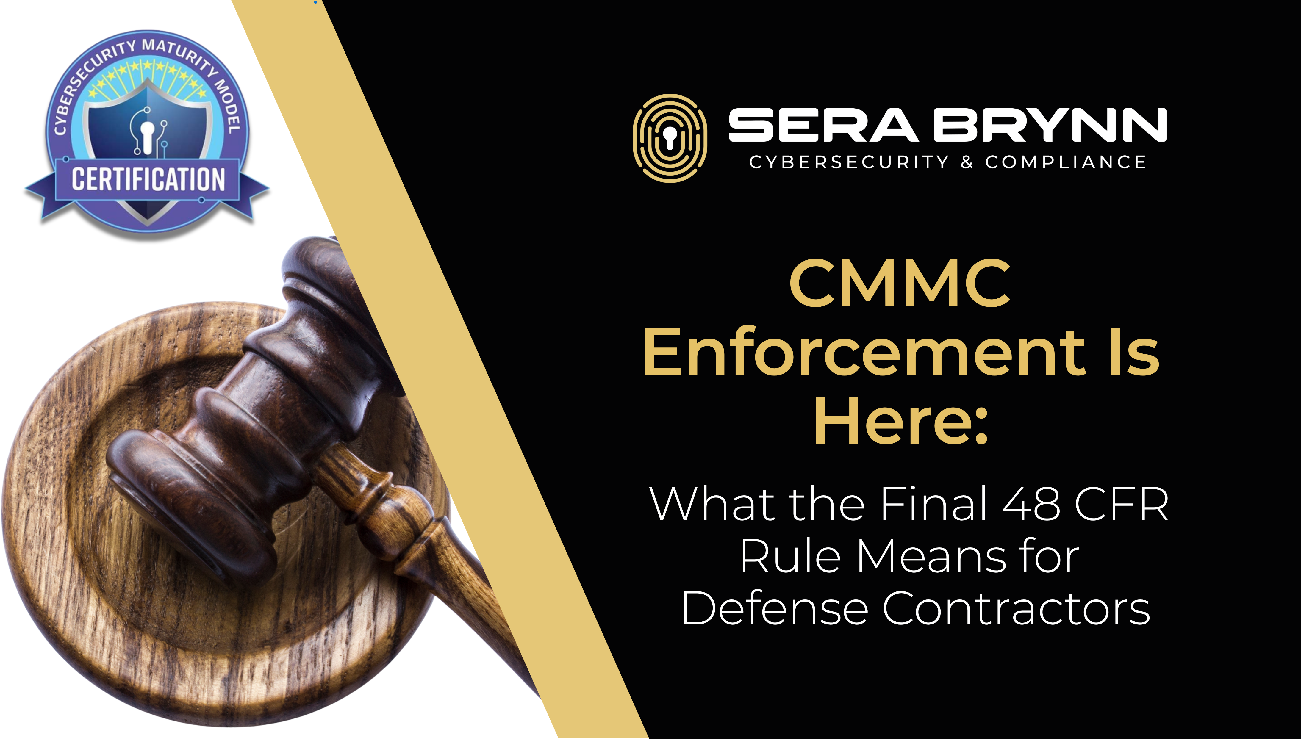CMMC enforcement is here